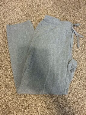Wide Leg Women's Lounge Pants - Gray